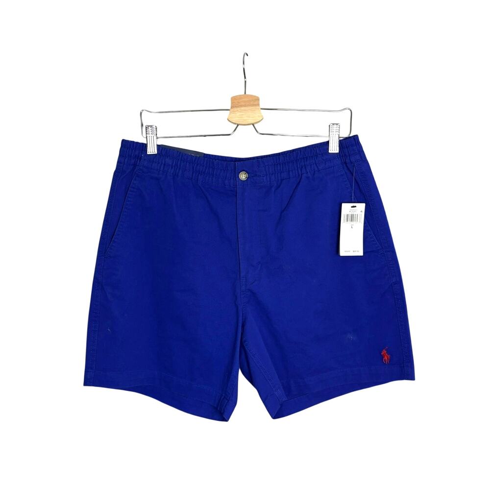 NWT Ralph Lauren Polo Men’s Shorts — Classic Prep Casual- Blue 6" L